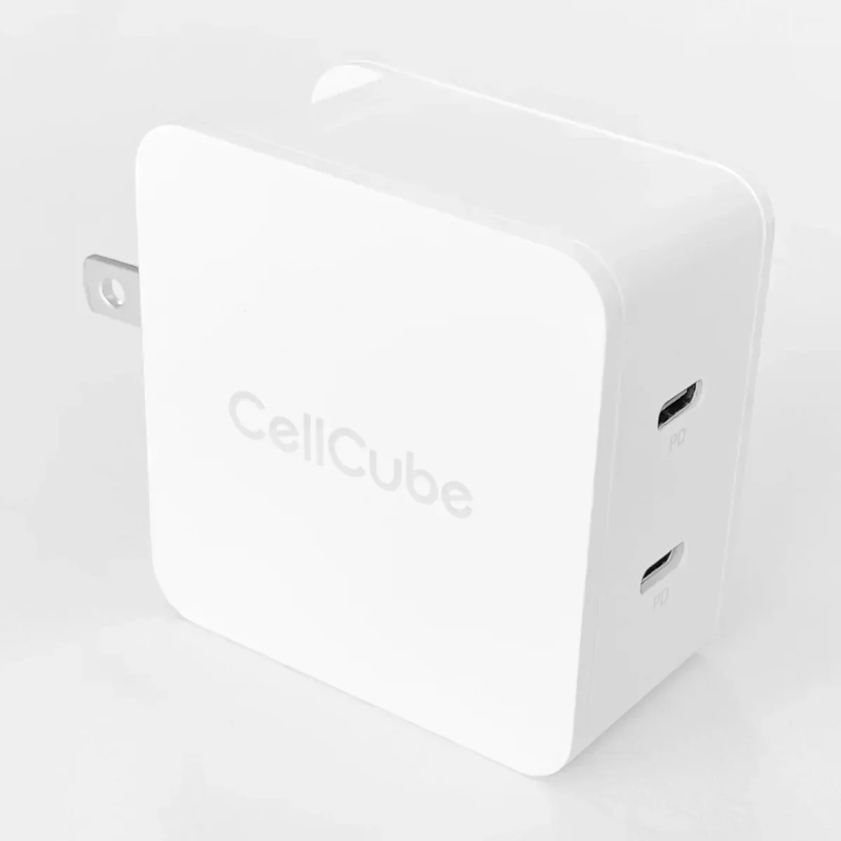 【au 純正 充電器】au +1 collection 純正 充電器 共通 CellCube ACアダプター ドコモ スマホ 利用可能 2ポート USB-C（PD 18W×2）同時18W出力