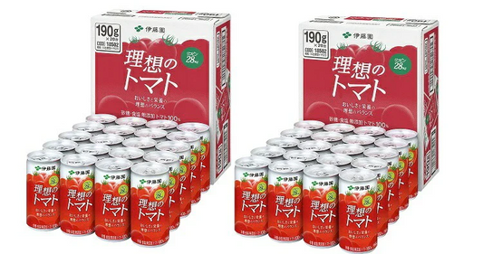 【送料無料】伊藤園 理想のトマト 190g×40本(2ケース)トマトジュース トマト飲料  ITOEN  とまと tomato