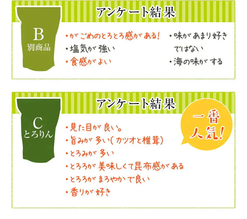 ［大袋]とろりんスープ昆布と海藻 プレーン [50杯分] 200g×1袋 即席スープの素 お徳用【ご新規さん限定商品】