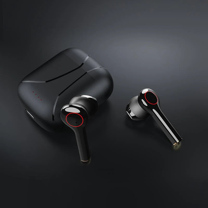 ブルートゥースイヤホン Bluetooth 5.0 ワイヤレスイヤホン 耳掛け型 ヘッドセット 片耳 両耳 ｗ041B(ブラック)