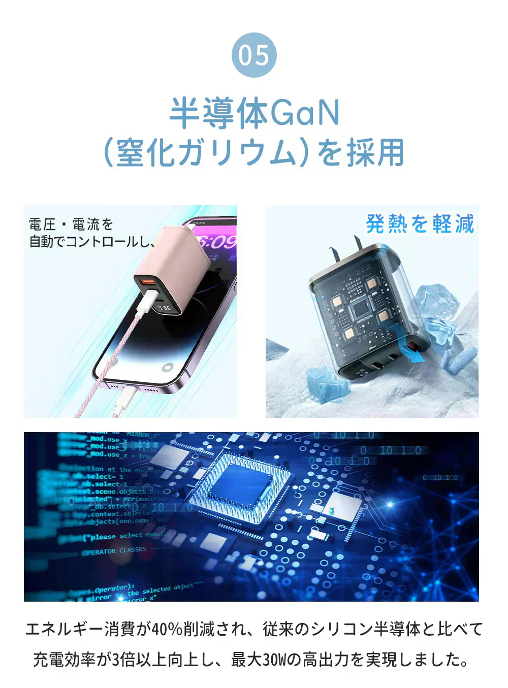 【店長大暴走！爆安秒殺セール！】【業界最速！30W充電器】＼ブルーフォグ 1個／ ACアダプター PSE認証 急速充電器 iphone 充電器 USB 充電器 30W 急速充電器 Type-C 充電器 iPad 充電器 Android 充電器 コンセント スマホ充電器 3ポート 携帯充電器 Phone 16/15/14/13/12 Pro/X/iPad Pro/iPad Mini/Xperia/GALAXY/Android等対応