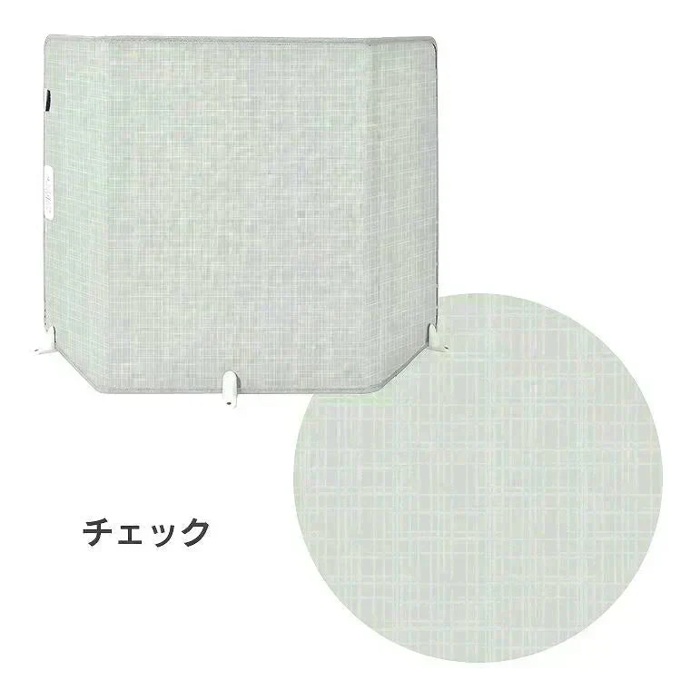 パネルヒーター 「チェック」 足元ヒーター デスクヒーター 足元暖房 電熱 ヒーター こたつ 折り畳み 遠赤外線 省エネ 冷え性 オフィス 部屋 暖かグッズ