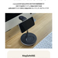 (ホワイト)急速 ワイヤレス充電器 折りたたみ式 iPhone 充電器 Apple Watch 6 5 4 3 2 1 バージョンにより対応 AirPods iPhone13 iPhone12 Pro max 12 mini iPhone SE3 XR 11 8 Galaxy 充電器 Qi アップルウォッチ エアポッズ   BAT184