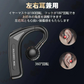 骨伝導 イヤホン Bluetooth 片耳掛け　ワイヤレス マイク付き ヘッドホン(w213A)ブラック