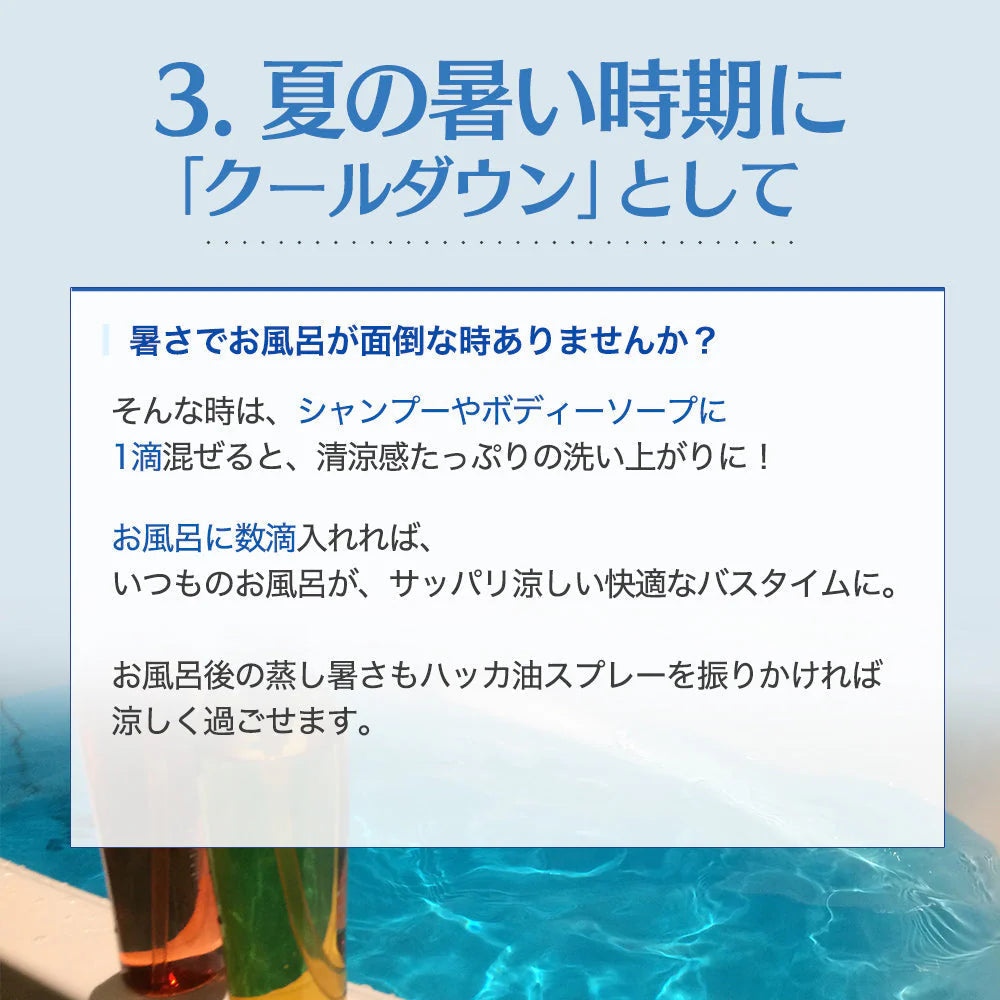 ハッカ油 20mL 武内製薬 アロマオイル 水を混ぜて ハッカ液 ハッカ油スプレー にも 冷感 マスク 天然 スプレー お風呂 網戸 アロマ 冷却