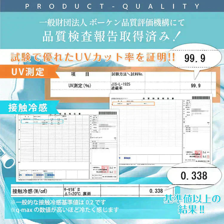 UVパーカー 「ミズイロ・Mサイズ」接触冷感・吸汗速乾・日焼防止