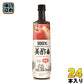 CJジャパン プティチェル美酢(ミチョ) もも 900ml ボトル 24本 (12本入×2 まとめ買い) 〔酢飲料〕