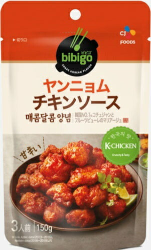 CJジャパン ヤンニョムチキンソース 150g パウチ 20袋入