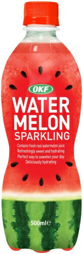 OKF ウォーターメロン スパークリング 500ml ペットボトル 20本入 炭酸飲料 期間限定 果汁飲料