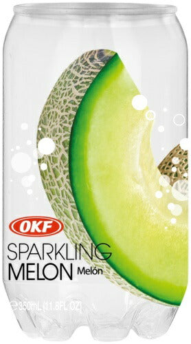 OKF クリアスパークリング メロン 350ml クリア缶 24本入