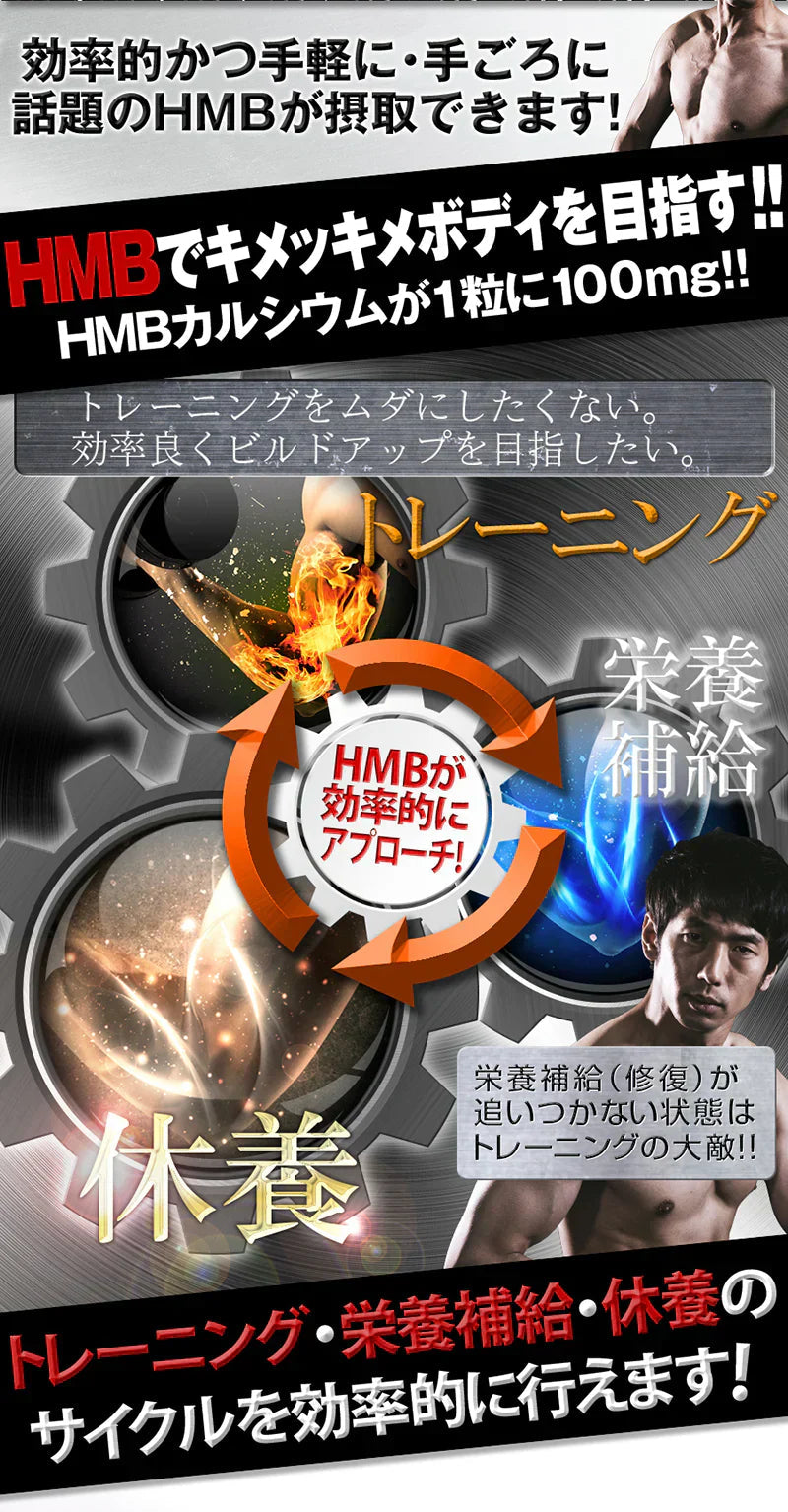 【大容量★約6ヶ月分】healthylife HMB 美ボディー 理想のボディー 筋肉 アスリート プロテインよりも効率的に筋肉をサポート 大容量360粒 １粒に HMB１００mg配合 hmb サプリ サプリメント 女性 国産 hmbタブレット 必須アミノ酸 ロイシン 粒 ダイエット ロイシン 大容量 プロテイン アミノ酸 サプリ おすすめ 人気 ランキング 効果 強力 最強 通販 日本製 国産 健康サプリ 健康食品