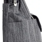 [バギング] [神戸リベラル] ショッピングキャリー リュック カート キャリーバッグ 横押し 機内持ち込み 完成品 903　【ブラックヘアライン】