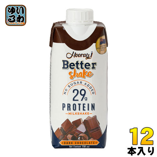オアシス ベターシェイク プロテインドリンク チョコレート 330ml 紙パック 12本入