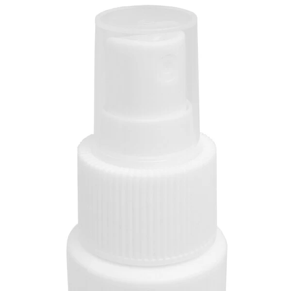 スプレーボトル 50ml PE ストレートボトル [ ボトル：ホワイト ／ スプレー：ホワイト ]