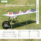 【240㎝×60㎝】【ホワイト】アウトドア テーブル キャンプ バーベキュー テーブル アウトドア 折りたたみ テーブル レジャーテーブル 折り畳みテーブル 240cm 軽量 アルミ 高さ調節 ピクニックテーブル 運動会 お花見 BBQ キャンプ MERMONT