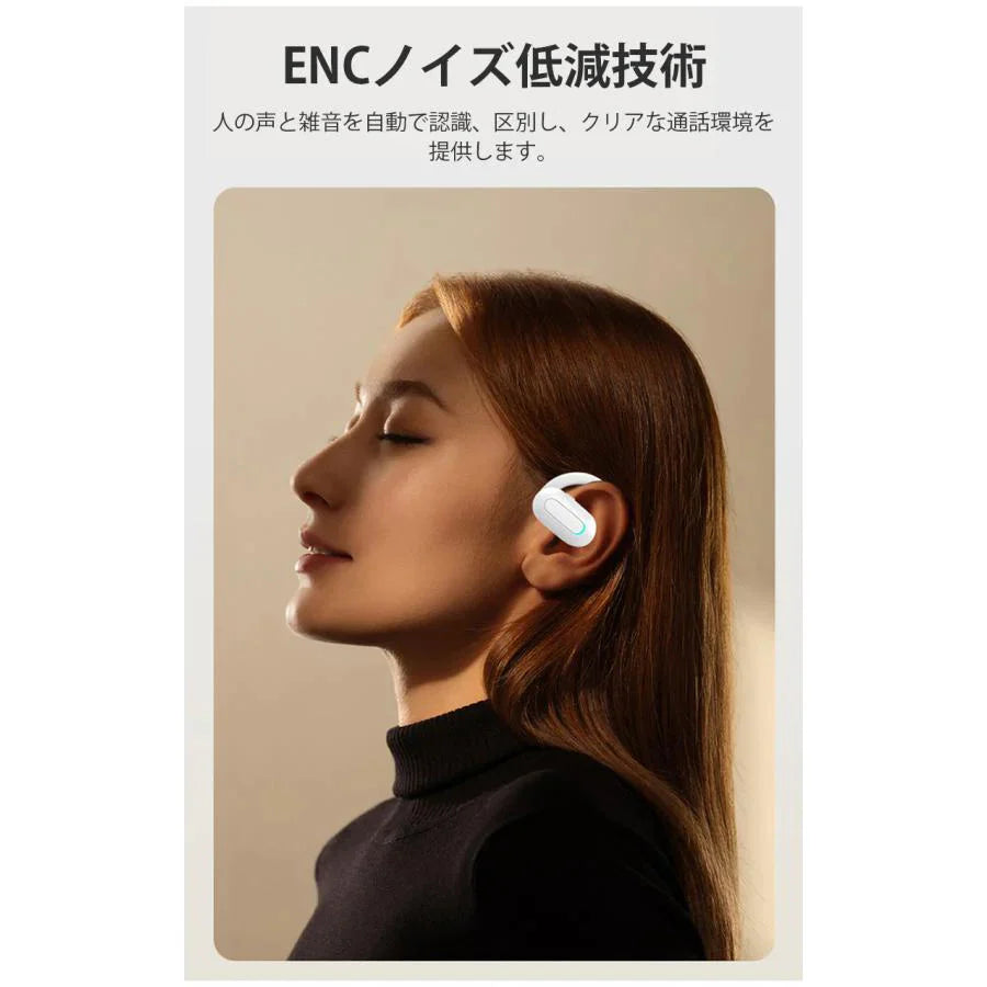 Bluetooth5.3 ワイヤレスイヤホン右耳 イヤホン 低遅延 長時間再生 長時間再生 耳が痛くならない 軽量設計 90°回転可能 5color s090B(ブラック)