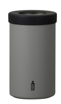 シービージャパン ペットボトル ホルダー グレー Mサイズ 保温 保冷 ステンレス 真空 断熱 BOT GOMUG