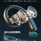 ワイヤレスイヤホン 耳掛け式  PSE認証 Bluetooth 5.4 HIFI高音質 超長航続 自動接続 360°サラウンあドステレオ 低遅延 快適着装 ワイヤレスステレオイヤホン s109B(ホワイト)