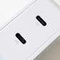 【au 純正 充電器】au +1 collection 純正 充電器 共通 CellCube ACアダプター ドコモ スマホ 利用可能 2ポート USB-C（PD 18W×2）同時18W出力