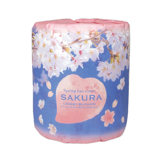 トイレットペーパー 桜ロール ダブル30m 個包装100個