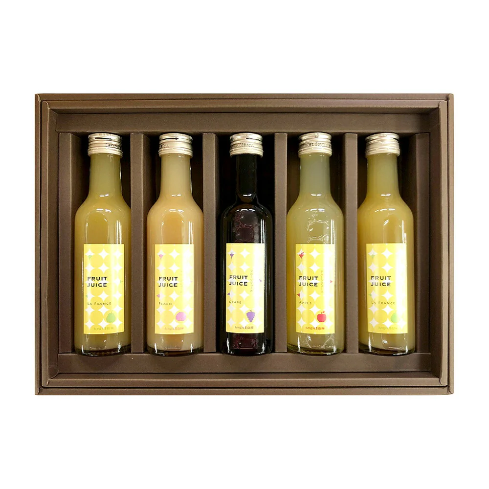 山形 たかはた果樹園 飲み切り ジュース 5本入り 飲料 ドリンク フルーツ 果物【送料込み】