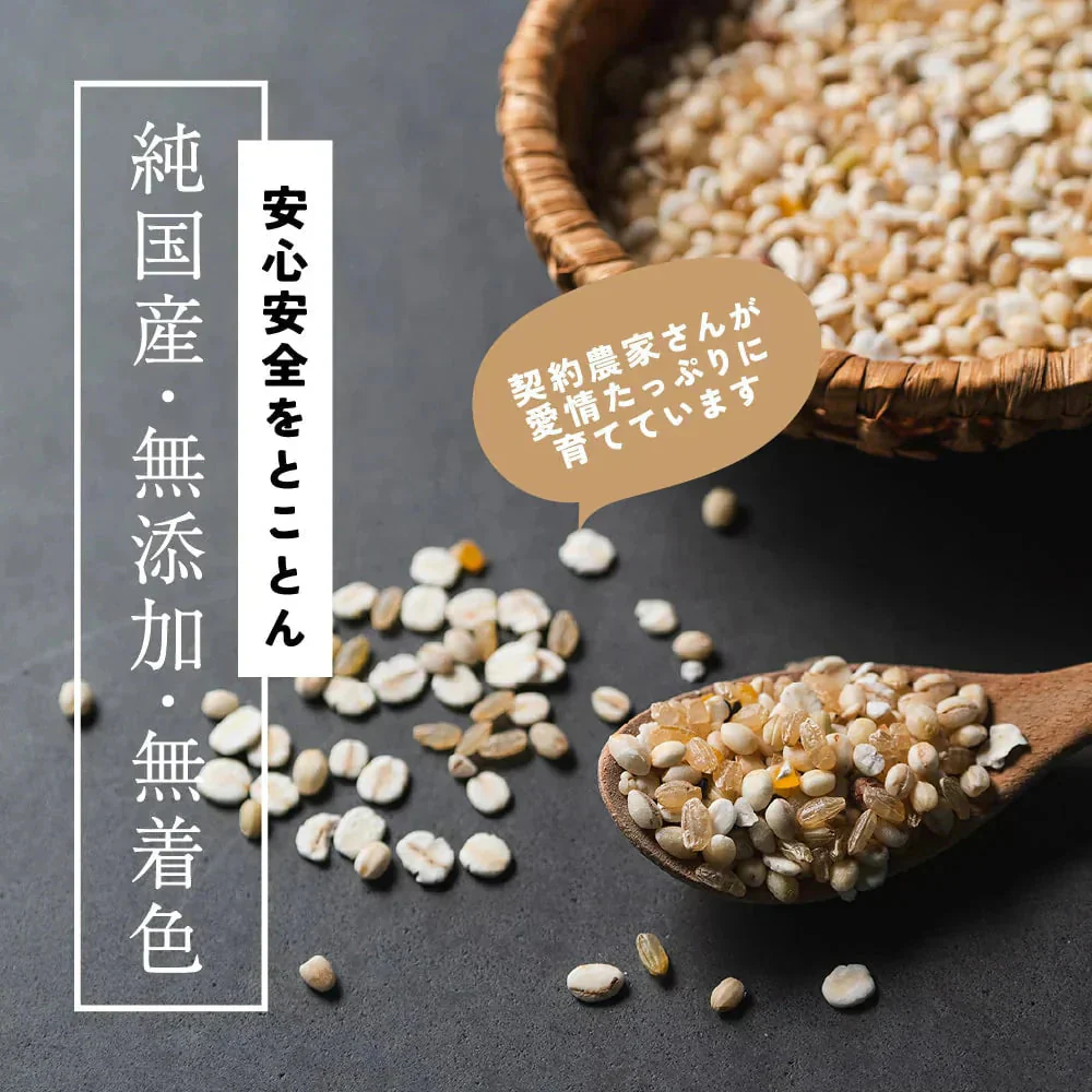 雑穀 雑穀米 国産 健康重視ヘルシーブレンド 400g お試しサイズ 無添加 無着色 送料無料 ポスト投函