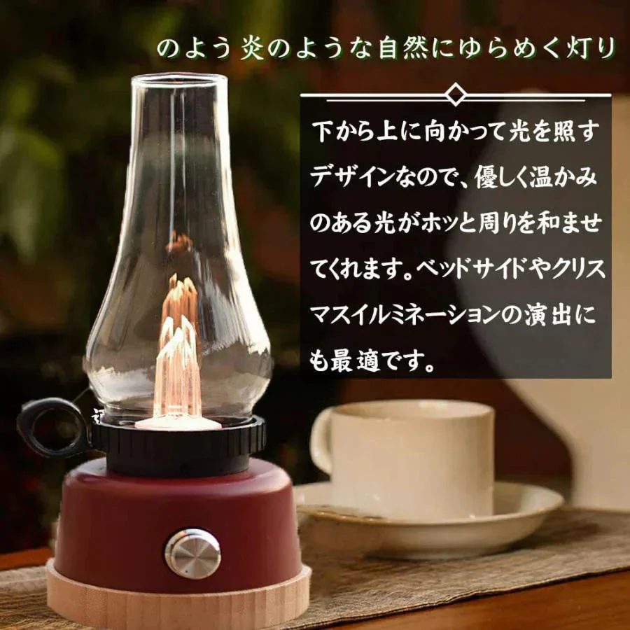 LEDランプ　ランプ　キャップ　LEDランタン　3段階調光　パーティーパブの装飾 ギフト　照明　誕生日、パーティー、お祭り w205A(レッド)