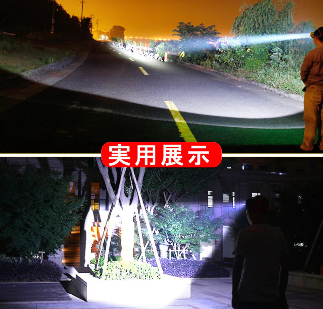 LED ヘッドライト USB充電式 ヘッドランプ スマートセンサー 充電池内蔵　4つ点灯モード 高輝度 IPX4防水 小型 軽量 釣り 登山 車検 作業 防災 散歩 キャンプ アウトドア用 角度調節可能(w151)