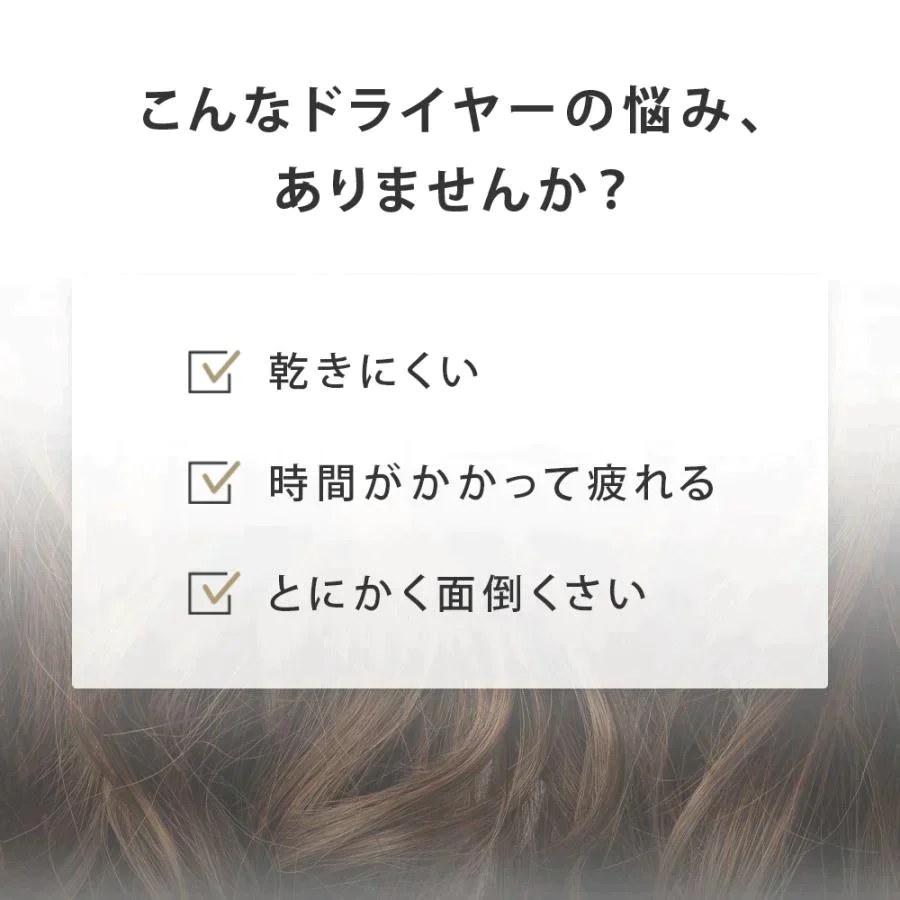 SALONIA スピーディーイオンドライヤー ホワイト