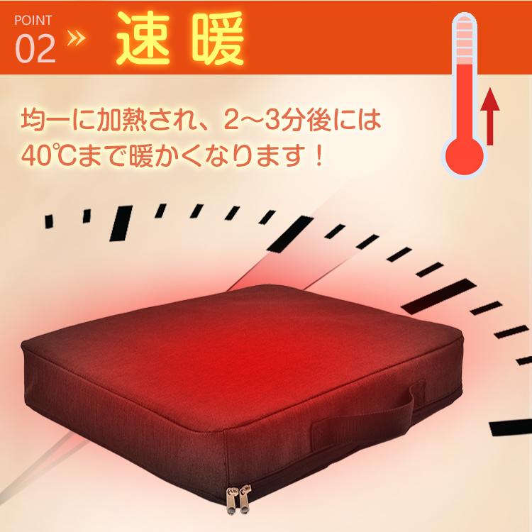 ヒートクッション usb ホットクッション 後付け ヒーター 車 座布団 暖かい 電気 あったか 防寒 マット 温座 お尻 足元 オフィス 発熱 加熱 od569