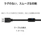 プリンター用USB-AtoBケーブル 1m USB2.0 コード1メートル USBAオスtoメUSBBオス データ転送 パソコン スキャナー 複合機 有線接続 コネクタ キャノン 黒色