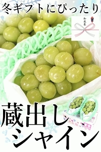 福島県産 秀品 シャインマスカット 大房２房セット