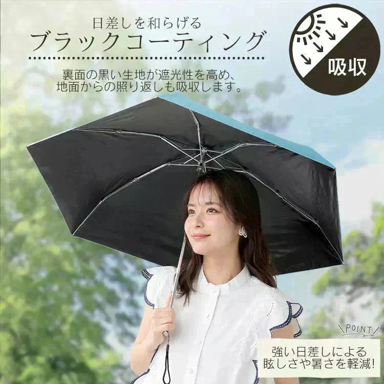 折りたたみ傘 「ネイビー」 UVカット 超軽量 晴雨兼用 コンパクト 日傘 雨傘 紫外線遮断 日焼け防止 遮光 遮熱 熱中症対策 UPF50+ 撥水 傘 折り畳み傘 梅雨対策 男女兼用