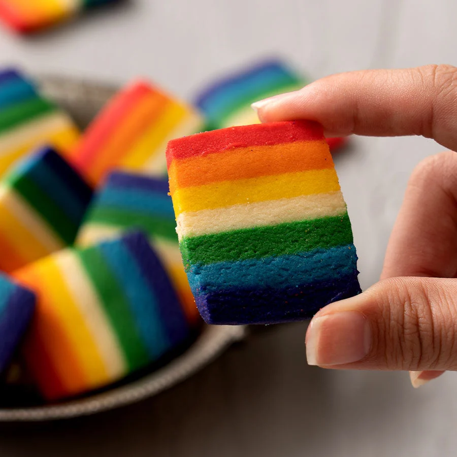 スイーツ 送料無料 レインボークッキー詰め合わせ 2個セット(270g×2)