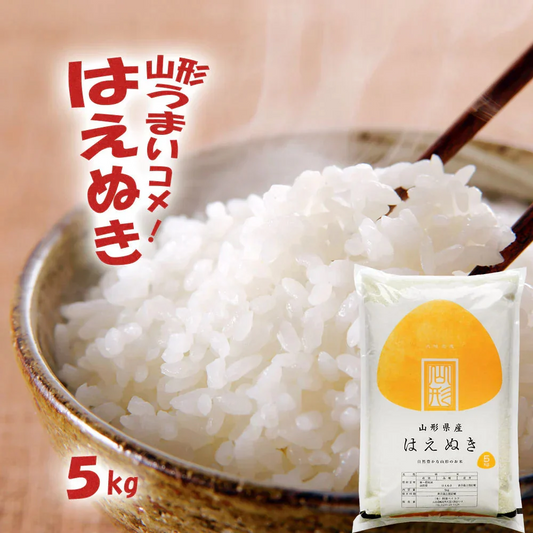 はえぬき 無洗米 5kg 山形県産 令和7年産 送料無料 米 5キロ こめ コメ お米 精米 新米 お米5kg はえぬき5kg はえぬき5キロ