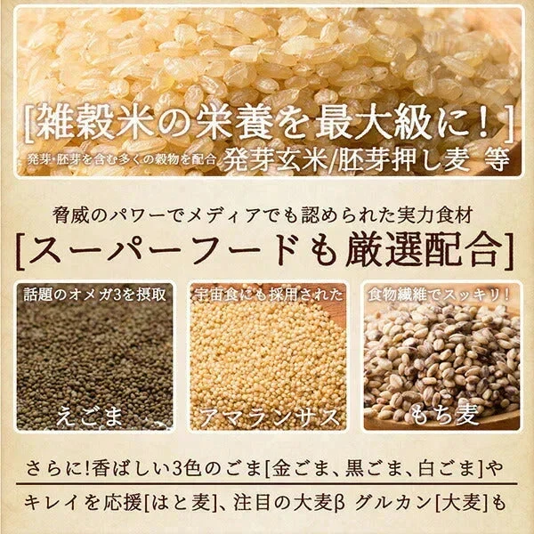 雑穀 雑穀米 国産 明日への輝き39穀米ブレンド 2.4kg(400g×6袋) ファミリーサイズ 無添加 無着色 送料無料