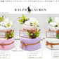 ラルフローレンおむつケーキ【Ｓサイズ/ピンク今治タオル：ネイビー/ソックスワンポイント：ピンク】人気のスタイ＆ソックス、今治タオル/出産祝い/ギフト