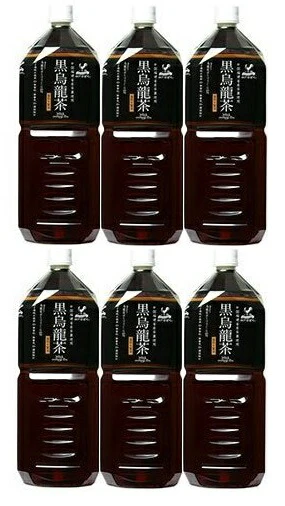 【送料無料】神戸居留地 黒烏龍茶 2000ml 2L×2ケース/12本
