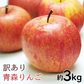 【2月中旬頃-3月下旬ご注文順次発送開始】訳あり りんご 約3kg バラ詰め サンふじ ふじ 青森産 林檎 リンゴ ふじ フジ