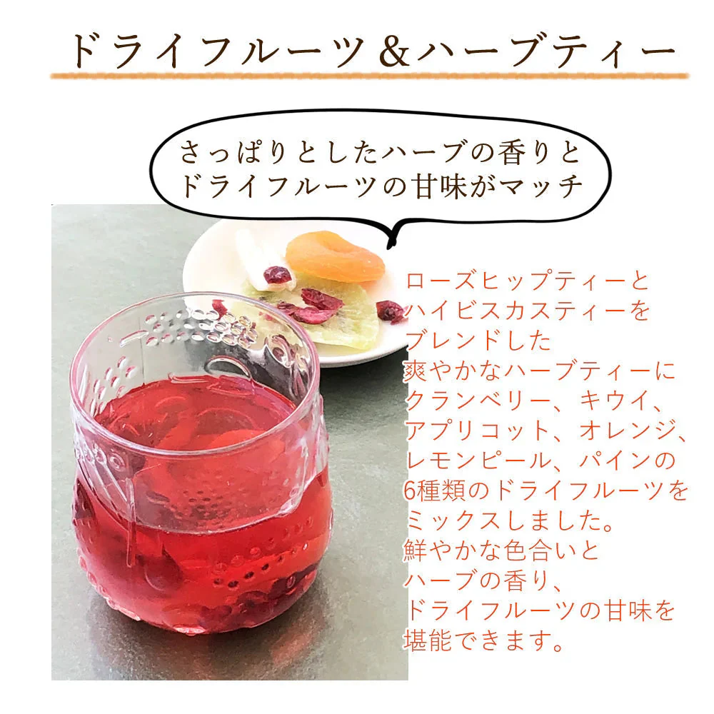 【6個入り】　贈るフルーツティー&ハーブティー ギフトBOX プレゼントボックス 手土産 紅茶ギフト