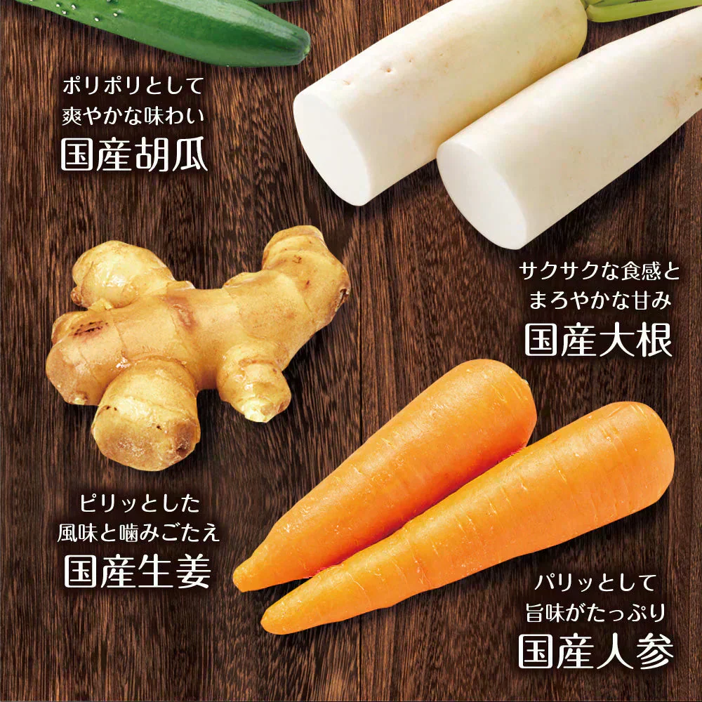 【4個セット】日本橋いなば園 国産五種野菜金山寺味噌漬け 180g ネコポス メール便送料無料
