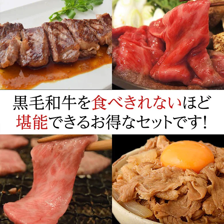 最高級A5限定！『黒毛和牛≪仙台牛≫特選セット』4部位 合計1kg特価！【産地直送!!】