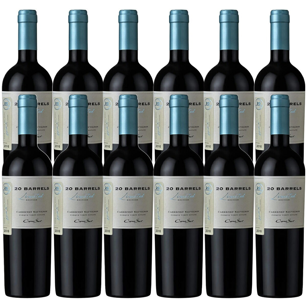 【送料無料】コノスル カベルネ・ソーヴィニヨン 20バレル リミテッド・エディション 750ml×12本[赤/フルボディ/チリ]【北海道・東北・四国・九州・沖縄県は必ず送料がかかります】
