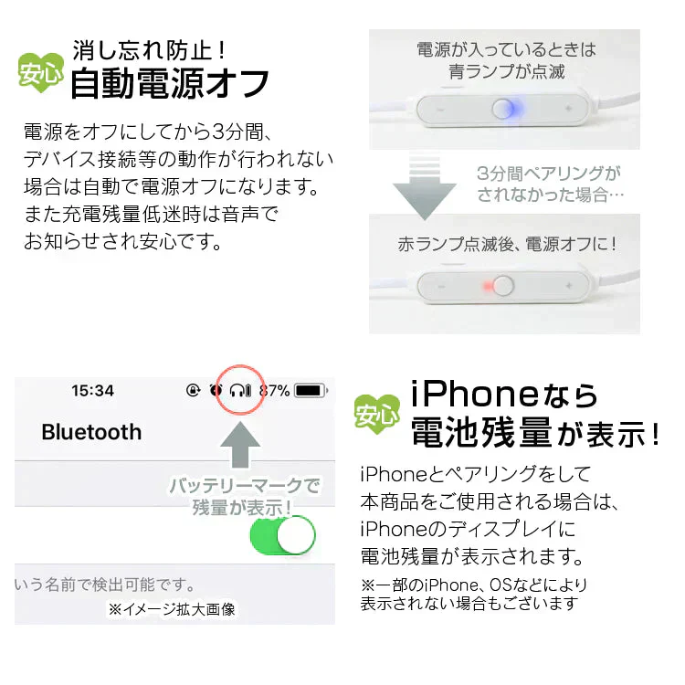 【ブラック】ワイヤレスイヤホン ブルートゥース イヤホン ワイヤレス Bluetooth 4.2 通話 マイク 高音質 両耳 片耳 音楽 おしゃれ スポーツ 長時間 USB充電 軽量 iPhone Android アンドロイド スマホ テレワーク ゆうパケット 送料無料