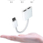 USB type-C イヤホンと充電コネクター イヤホン 変換アダプタ イヤホン変換ケーブル Android ダブルTypeCメスジャック typec 同時 通話 ゲーム 音楽充電 音声