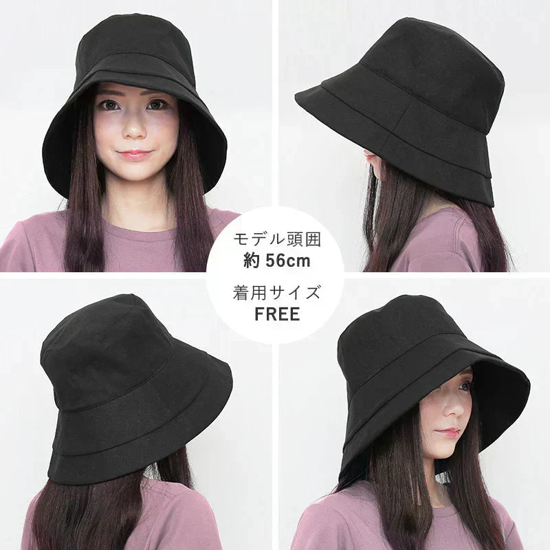 【XLサイズ58.5-61cm-サンドベージュ】【商品名：紐付き麻ポリブリムハット】