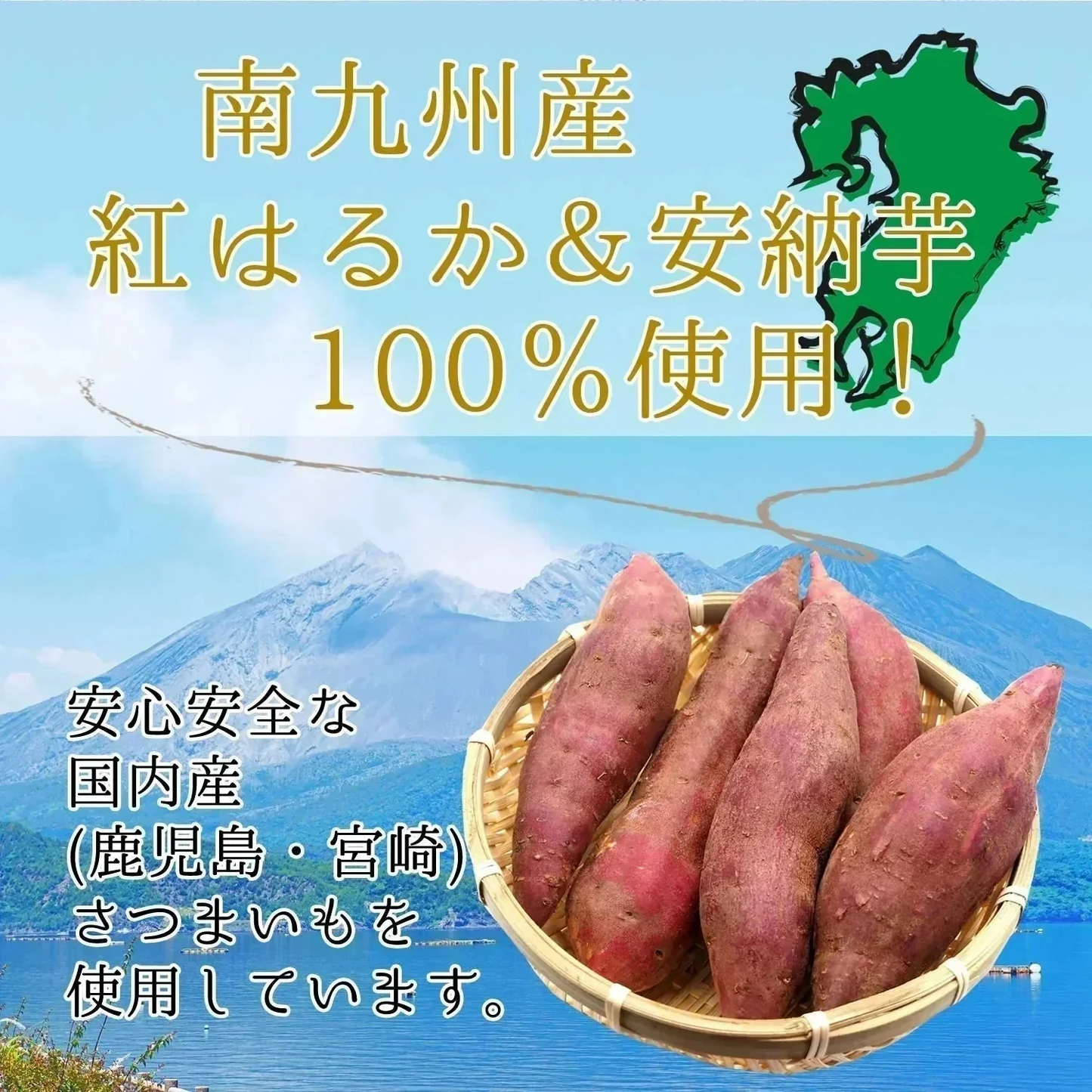 【200g】 四角芋右衛門 安納芋 甘い お芋 スイーツ 芋甘納豆 芋なっとう 芋グラッセ 干し芋 甘納豆 国産 九州産 福岡県産