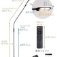 【ブラック】スタンドライト フロアライト LED おしゃれ 北欧 調光 間接照明 リモコン フロアランプ フロアスタンド LEDライト 目に優しい 床置き フレキシブル ライト 照明 読書灯 寝室