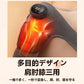 エアーマッサージ器 マッサージ器 膝サポーター 膝の痛 薬包加熱 膝マッサージ器 膝マッサージャー ひざ ケア 温熱 加圧 プレゼント ギフト w251A(ブラック)