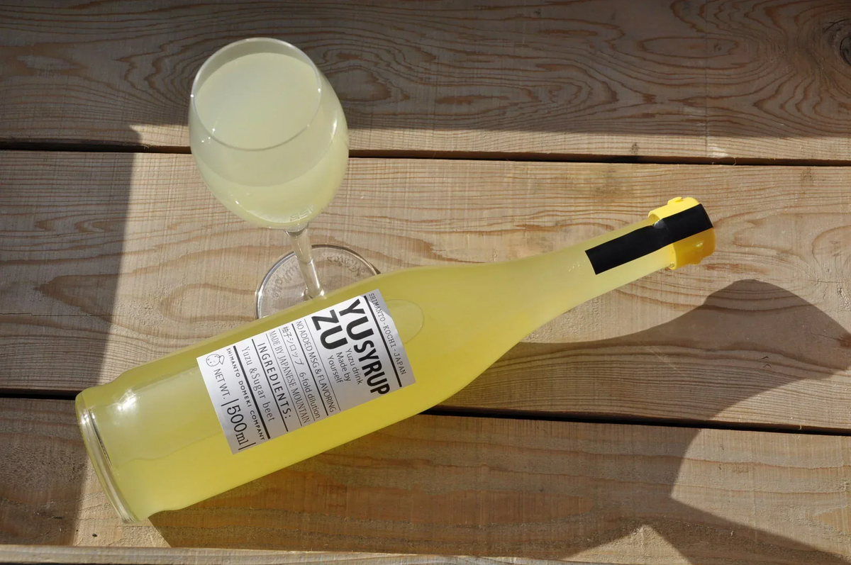 無添加・無香料　Concentrated Yuzu drink ［高知の柚子ドリンク］6倍希釈